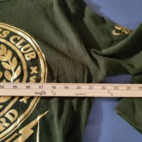 Switch Remarkable Men L Billionaire Club Hustle Hard Waffle Knit Shirt Preppy - Picture 8 of 9